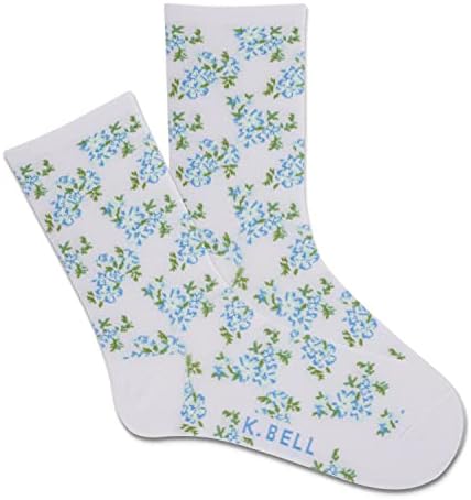 K. Bell omeенски куќички цветни екипи чорапи