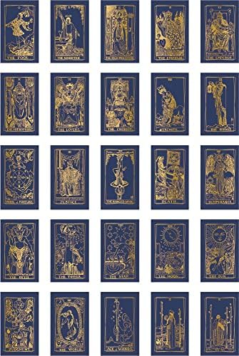 Голема палуба на Тарот Екколо, 78 картички во носење кутија-картички со голема големина 6.3-x-3,5-инчи со богати илустрации