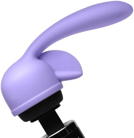 Вентила за стапчиња кои трепкаат бакнеж со двојна стимулација силиконски стапчиња за масирање, виолетова боја, виолетова