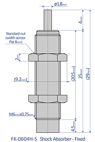 Bansbach Easylift FK-0604H-S Амбилери/фиксирани, 29 mm x 9,2 mm x 8 mm