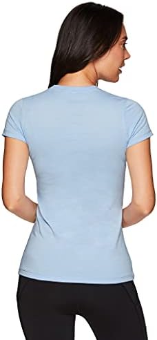 Аланси, женски кратки ракави, графички памучни екипаж маици за жени