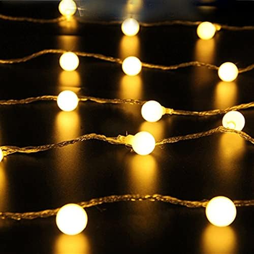 SDGH LED светилки на отворено 5m 7m 12m 12m LED LED жица самовила светла градинарска забава Божиќна забава за декорација на низа