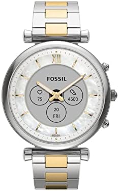 Фосил Стела Ген 6 Хибриден паметен часовник со вграден Алекса, отчукувања на срцето, следење на активности, кислород во крвта