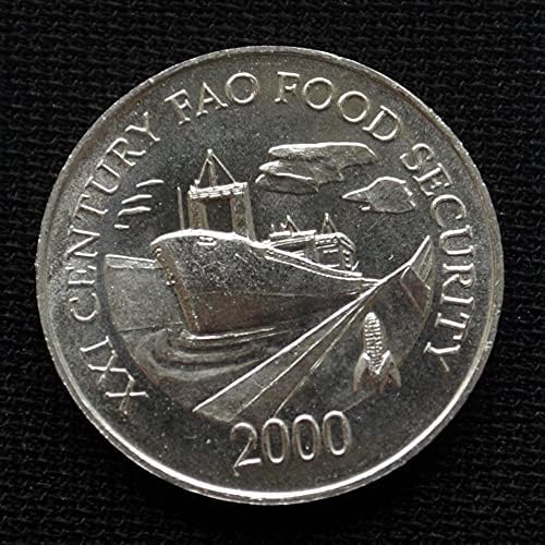 Панама Монети 1 Точка. Фао 2000 Северна Америка Странски Монети