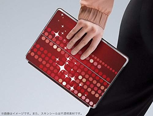 Декларална покривка на igsticker за Microsoft Surface Go/Go 2 Ultra Thin Protective Tode Skins Skins 001933 Едноставно црвено