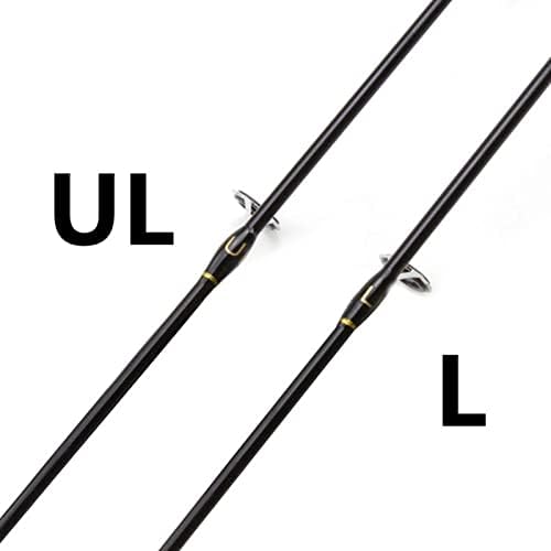 GGRBH леање вртено риболов шипка 1,68M 2 сегменти Ul l Power Lure Roader Pole Stick Lure Rod Rod