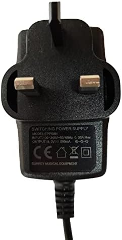 Замена на напојување за адаптер за педали за педали на каналот Mooer Audio Micro Aby 9V