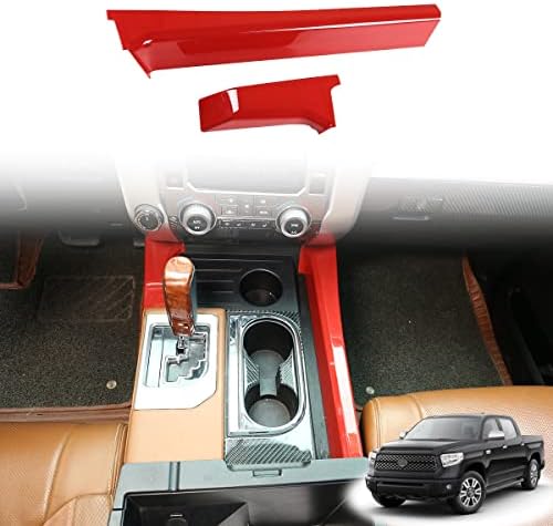 Странична лента со Cheyar Gear, комплет за декорација на автомобили ABS, Централна конзола за менувач на менувачот на панелот
