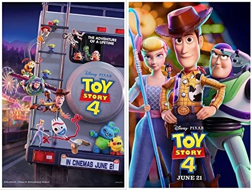 Приказна за играчки 4-13.5 X20 D/S Оригинален промо филм Постер Постер 2019 Вуди зуи