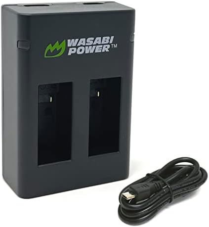 Замена на електрична енергија Wasabi за полнач за батерии GoPro Max и GoPro ACDBD-001, ACBAT-001