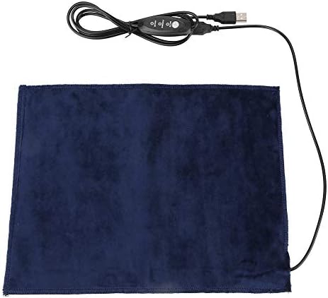 5V2A USB Електрична крпа за грејач за облека за облека за домашно милениче потопло 24x30cm 45 ℃ Елемент за греење
