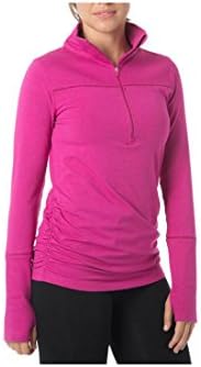 таск перформанси женски ребро тоа upf 50 плус фитнес трчање 1/4-патент пуловер јакна