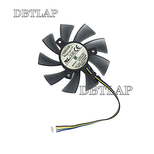 DBTLAP 85MM T129215SU 4pin Вентилатор За Ладење Заменете Компатибилен ЗА Asus GTX 460 560 GTX 960 Mini HD 6790 6870 Вентилатори За