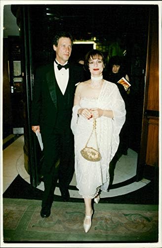 Гроздобер фотографија на актерката Пати Лупоне и нејзиниот сопруг Метју Johnонстон