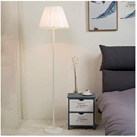 Светилки за подот на Неохи, со уникатна висечка тапана сенка модерна стоечка ламба со прекинувач за стапало за канцелариска спална соба за