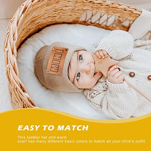 Asufegucd 2 парчиња капа од родител-дете, женска плетена капаче од гравче, бебе топло хипхоп капа, мајка и бебе зимска плетена волна гравче,