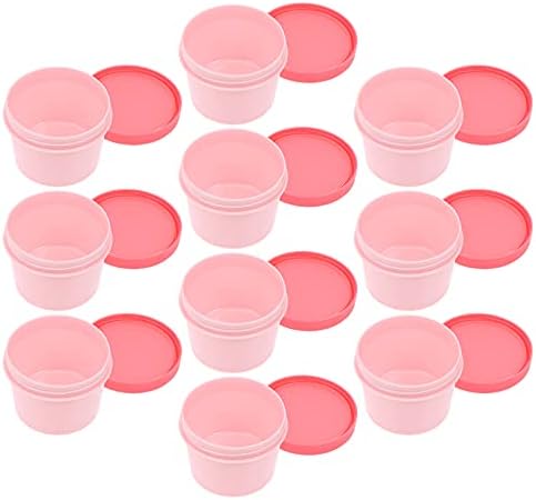 УПКОХ 1 Сет 10 парчиња 100 гр Контејнери За Складирање Замрзнувач За Замрзнување Чаши За Десерт Чаши За Јогурт
