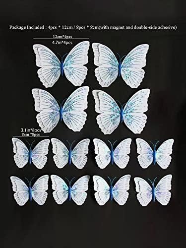 Налепница Ausevo 12pcs 3D пеперутка