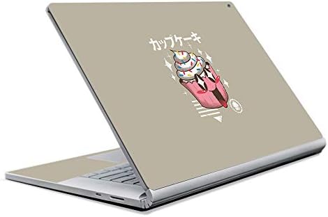 MOINYSKINS Кожа Компатибилна со Microsoft Surface Book 2 13 - Слаб Каваи | Заштитна, издржлива и уникатна обвивка за винил за винил