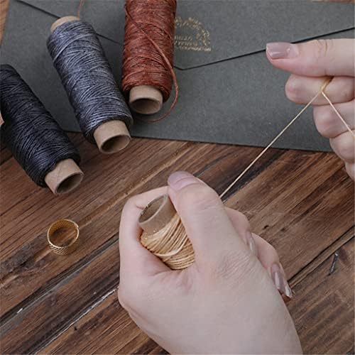 SDFGH Професионални кожни занаетчиски алатки за занаетчиски комплети за шиење за шиење за шиење на шал