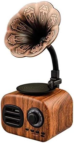 Yiisu 0kq2ye Ретро Bluetooth Gramophone звучник преносен мини ретро безжичен звучник HQ-звук