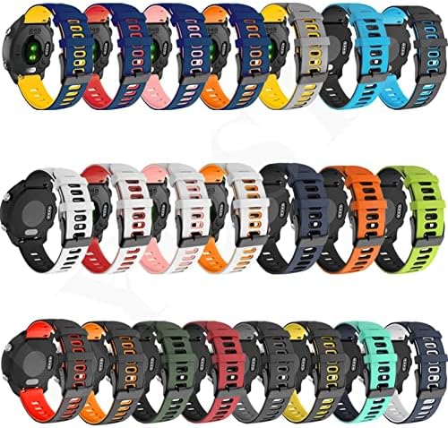 MODBAND 20 22mm Watchband За Garmin Venu 2 Спорт Нараквица Претходник 645 245 55 158 Vivoactive 3 4 Силиконски Нараквица Ремен