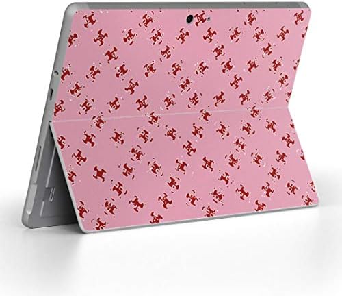 Декларална покривка на igsticker за Microsoft Surface Go/Go 2 Ултра тенки заштитнички налепници на телото 000095 розова шема