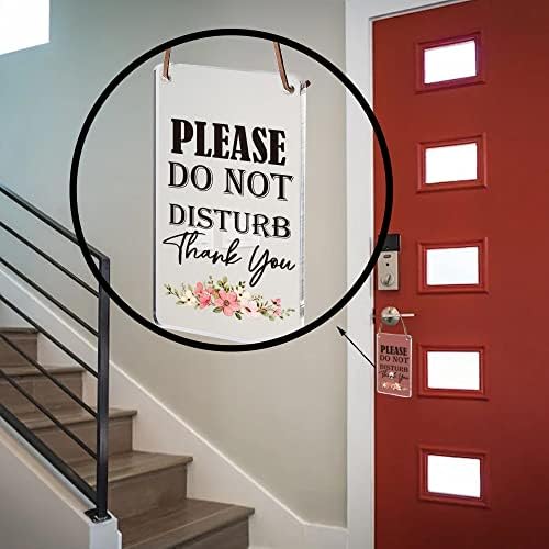 Ве молиме, не вознемирувајте знак за врата, што се користи за дома, канцеларии, спа-третман, правни фирми, клиники, хотели или за