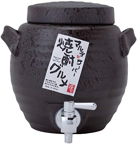 西海 陶器 Серверот Shochu, 1.8L, црно
