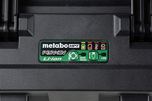 Метабо ХПТ 4-Порт Полнач За Батерии, 36V/18V, Батерии Во Стил На Слајд, Брзо Време На Полнење, Режими На Полнење што Може Да Се Изберат, 2