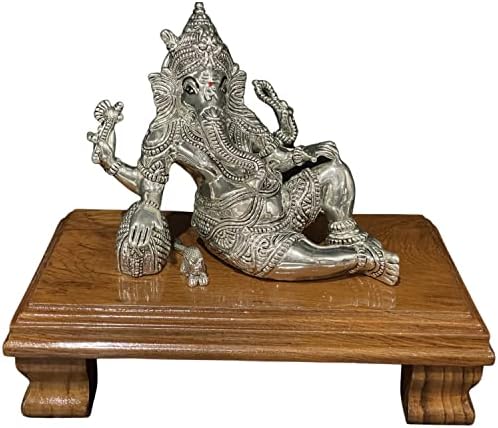 Balaji LLC 999 Чисто сребро Ганеша голем идол/статуа/мурти