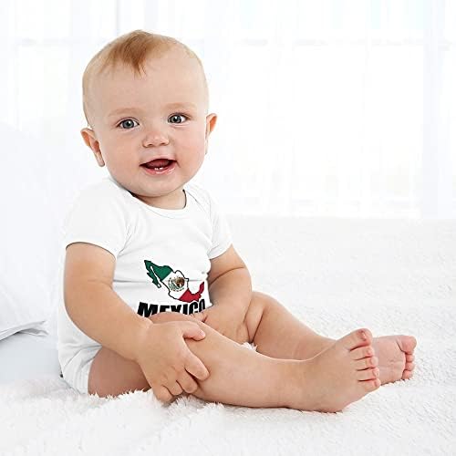Едно парче бебешко тело лето облека за летни облеки Краток ракав бебе цитат бебето каросерија бело (