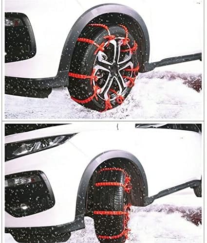ZYMXDM 10/20 ПЦС за еднократни анти-снежни ланци на автомобил, анти-лизгачки снежни ланци, универзални ланци за снежни гуми се вклопуваат за камиони
