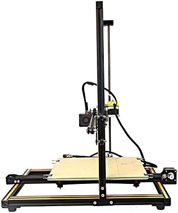 H-E Creality CR-10 со висока прецизност DIY 3D печатач со гигантски 300x300x400mm волумен за печатење, голема големина машина за печатење со голема