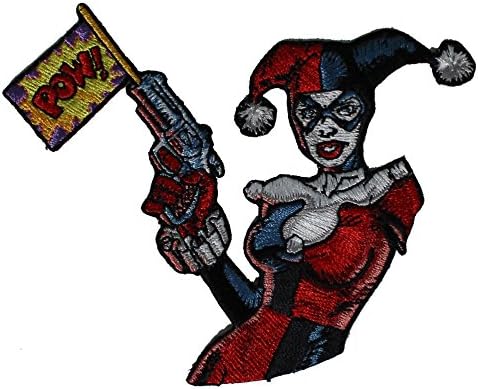 C&D Визионерска апликација DC Comics Batman Harley Quinn Pow Patch, 3 “