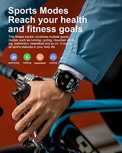 Lige Smart Watch for Android iOS, говорни повици разговор со отчукувања на отчукувања/монитор за спиење Активноста за монитор,