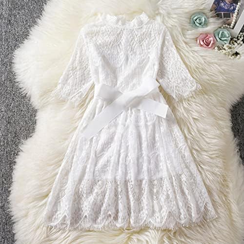 Облека за забава Детско дете Деца принцеза Пејџент Бебе поклони фустани цветни девојки чипка фустан девојки фустан