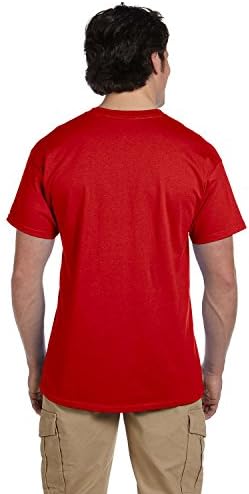 Овошје на разбојот 5 мл, тешка маица со памук HD, 5xL, вистинска црвена боја
