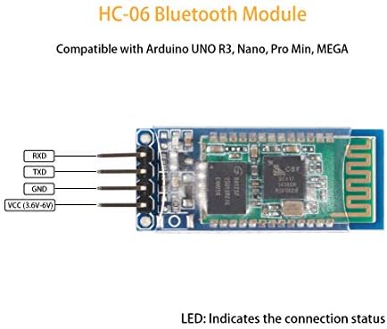 2PCS HC-06 RS232 4 PIN безжичен Bluetooth Сериски трансивер модул двонасочна сериска поддршка роб и господар режим
