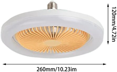 ERЈ Тавански Вентилатор Со Интегрирана Светлина, Внатрешни Тавански Вентилаторски Светла За Спална Соба, Дневна Соба | Светлосен Ветер