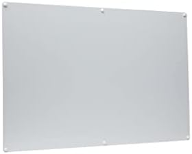 Burghco магнетна огласна табла - Влажна избришана магнетна wallидна табла за училница, канцеларија и дома - премија, челична меморија