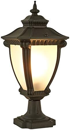 Zjhyxyh стигма ламба на отворено водоотпорен и анти-рист двор балкон вила ламба LED ретро минималистички стил