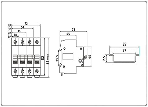 UNCASO 3P Главен прекинувач HL30 Изолирачки прекинувач за прекинувач на домаќинството Изолитор изолатор 32А 63А 100А ласерско печатење