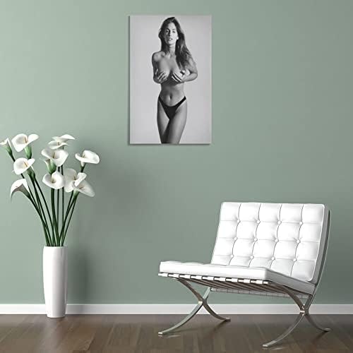 Постери на Синди Крафорд, секси актерка, секси модел бикини, подарок за момче, соба естетска уметност постери wallидни уметнички слики платно