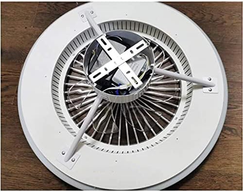 Вентилатор на таванот на Јангбо со светло LED таванот вентилатор Stepless Dimming далечински управувач тавански вентилатори на таванот светилка