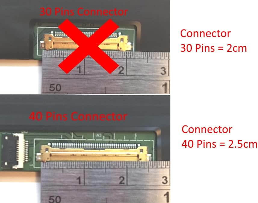 Fullcom 15,6 инчи екран компатибилен со 0KWH3G KWH3 исто така се вклопува во B156HAK01.0 LTN156HL11-D01 LP156WF7 LP156WF7 Екран за замена на лаптопот
