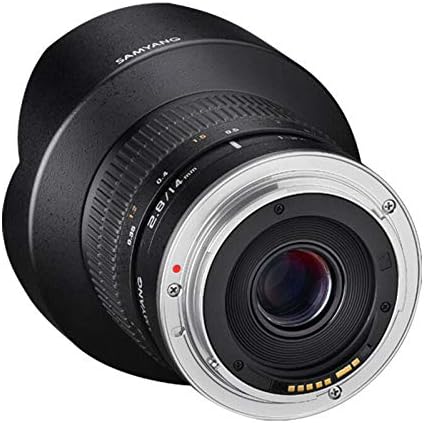 Samyang 14mm F2. 8 Широкоаголен Објектив За Canon Eos Монтирање Камера Целосна Рамка