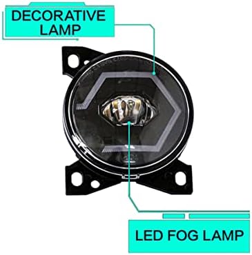 СЕПЕЈ Целосно ПРЕДВОДЕНИ Светла За Магла За Кенворт Т660, Светилки За Магла Собрание патник &засилувач; Возачка Страна За Кенворт Т660/Петербилт
