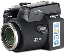 Minolta MN24Z 33 MP / 1080P HD дигитална камера w / заменливи леќи за леќи
