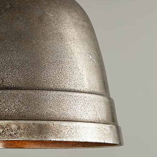 Капиталско осветлување 335313XN Седона Индустриски метални куполи приврзоци, 1-светло 100 вати, 20 H x 28 W, оксидиран никел